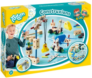 Konstruktorius Totum Construxions Wooden 025288