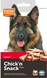 Karlie Flamingo Chick'n Snack Jerky & Pollock 85g