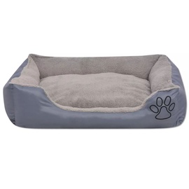 Кровать для животных VLX Dog Bed, серый, 900x700 мм