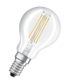 Лампочка Osram LED, P40, теплый белый, E14, 4 Вт, 470 лм