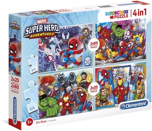 Pusle Clementoni Superheroes Adventures, 160 tk