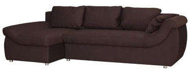 Kampinė sofa Bodzio Rojal Bronze, kairinė, 258 x 145 x 73 cm