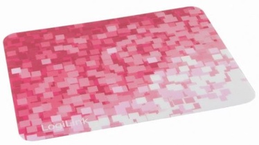 LogiLink Mousepad Red Pattern