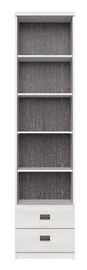 Black Red White Namur REG2S Shelf Siberian Larch/Grey Print