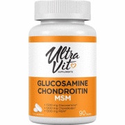 Витамины UltraVit Glucosamine Chondroitin MSM x 90