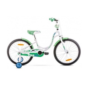 Vaikiškas dviratis Romet Tola 10'' 20'' White/Green 20