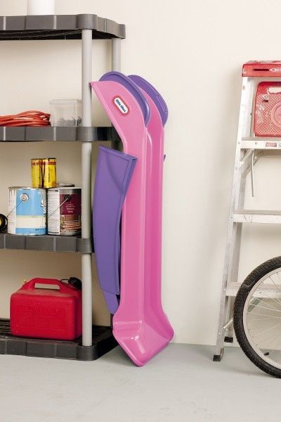 Горка Little Tikes First Slide 172410, розовый/фиолетовый, 122 см