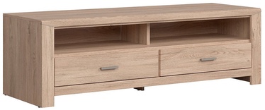 TV staliukas Black Red White Luttich Wood, 1600x540x510 mm
