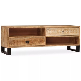 TV-laud VLX Solid Mango Wood 244940, pruun, 300 mm x 1200 mm x 400 mm