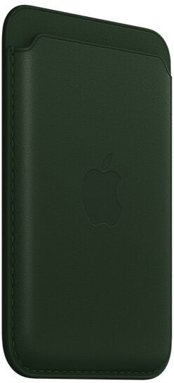 Naudas maks Apple iPhone Leather Wallet with MagSafe, zaļa