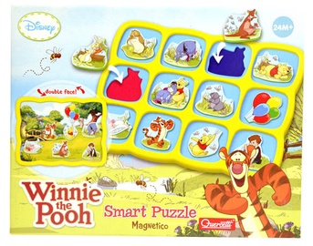 Intelektuāla rotaļlieta Quercetti Smart Puzzle Winnie The Pooh 0236, daudzkrāsains