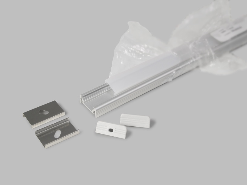 LED sloksnes profils Topmet Surface10 Surface10 F2000120, balta, IP20