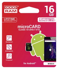 GoodRam microSD M1A0 16GB CL10 UHS-I Android