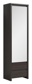 Black Red White Kaspian Wardrobe Wenge