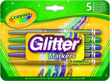Crayola Glitter Markers 5pcs