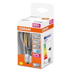 Spuldze Osram LED, E27, balta, E27, 9 W, 1055 lm