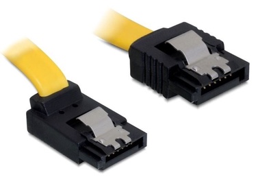 Delock Cable SATA 3 to SATA 3 Yellow 0.3m