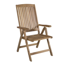 Home4you Finlay Adjustable Garden Chair Acacia