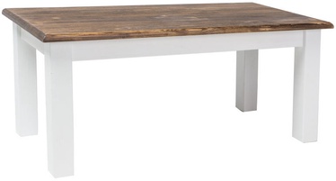 Signal Meble Poprad TV Table 120x60cm Brown/White