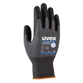 Рабочие перчатки перчатки Uvex, полиамид, серый, 9