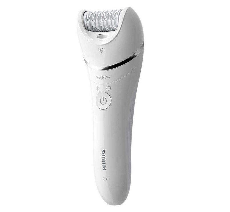 Эпилятор Philips BRE710/00, белый