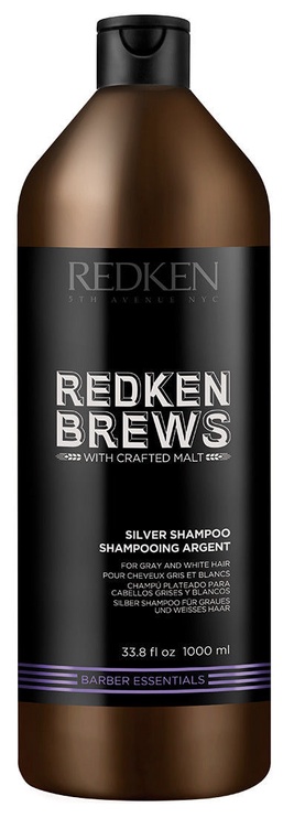 Šampūnas Redken Brews Silver, 1000 ml