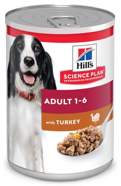 Šlapias šunų maistas Hill's Science Plan, kalakutiena, 0.37 kg