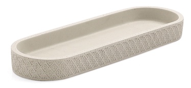 Подставка Gedy Afrodite, серый, 30.5 см x 3.2 см x 10.4 см