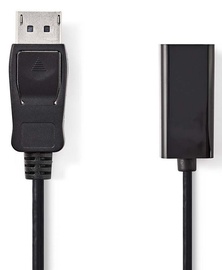 Nedis DisplayPort To HDMI Adapter Cable 0.2m Black