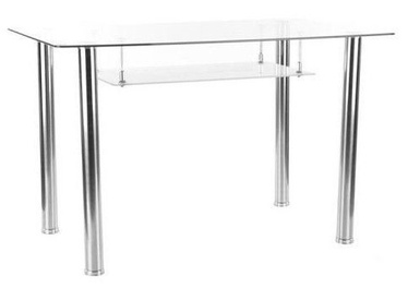 Обеденный стол Signal Meble Hektor Transparent, 1200x700x750 мм