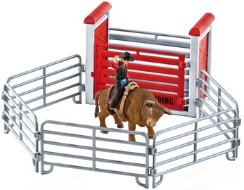 Schleich Bull Riding With Cowboy 41419
