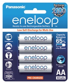 Panasonic Rechargeable Eneloop AA Battery BK-3MCCE/4BT