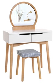 Songmics Vanity Table Wood/White