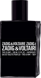 Tualetes ūdens Zadig & Voltaire This Is Him!, 100 ml