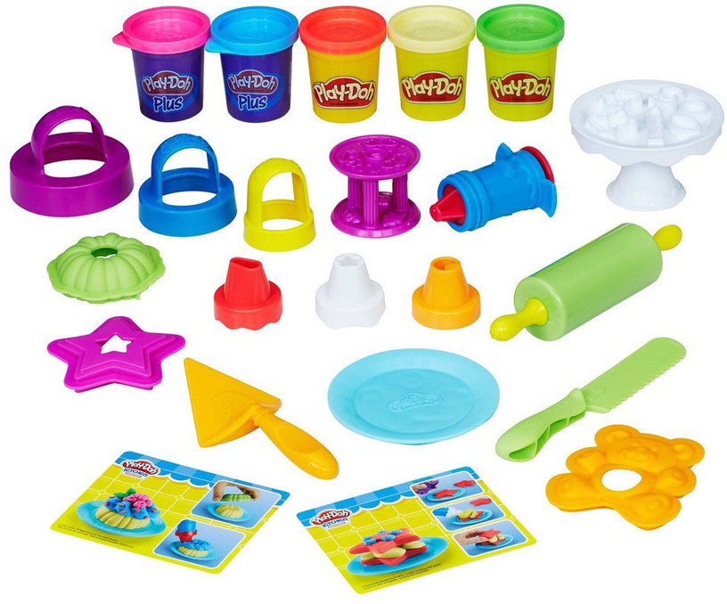 Modelinas Hasbro Play-Doh B9741, įvairių spalvų