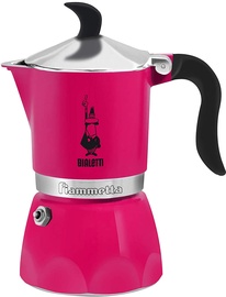 Bialetti Fiammetta Stovetop Espresso Maker 3 Cups Pink