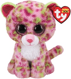 Mīkstā rotaļlieta TY Beanie Boos Lainey Leopard, rozā, 24 cm
