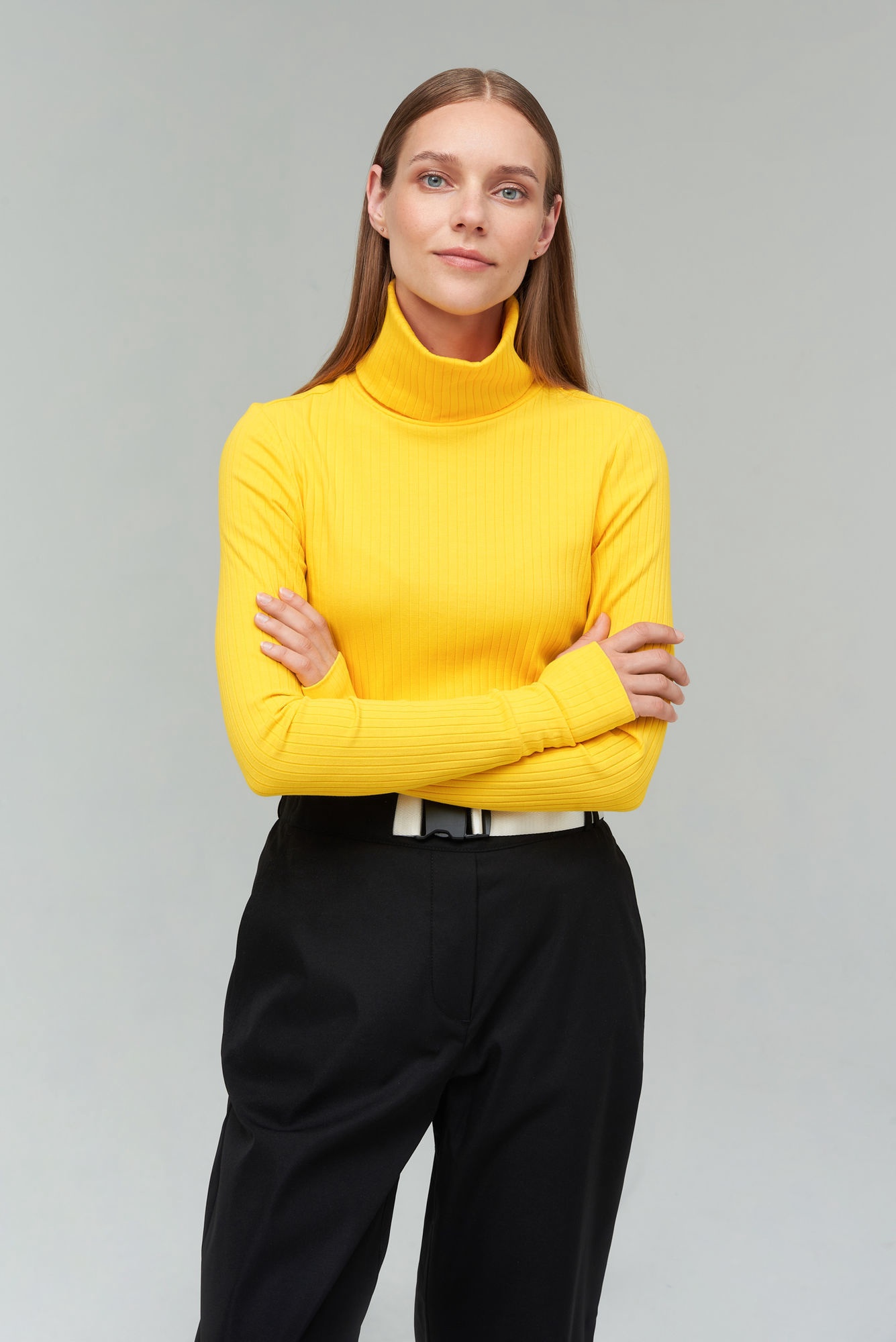 roll neck long sleeve