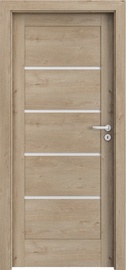 Полотно межкомнатной двери Porta Verte Home G4 Verte Home G4, левосторонняя, дубовый, 203 x 84.4 x 4 см