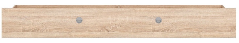 Atvilktne, 199 cm x 61.5 cm, ozola, laminētas kokskaidu plāksnes (mdf)