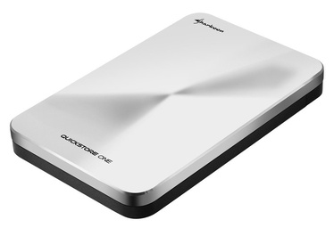 Sharkoon QuickStore ONE 2.5" USB 3.1 Enclosure Silver