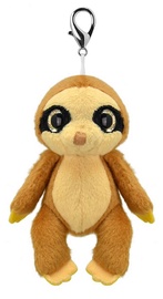 Mīkstā rotaļlieta Wild Planet Sloth, brūna, 8 cm