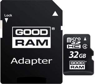 GoodRam M40A 32GB microSDHC Class 4 + Adapter