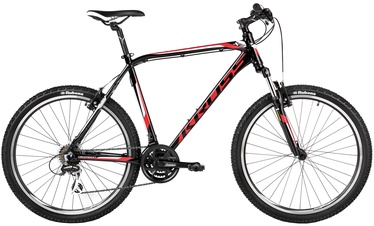 Dviratis Kross Hexagon X3 26 19 Black/Red 16