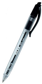 Ручка Milan 17652225, прозрачный/черный, 1 мм