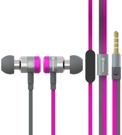 Laidinės ausinės Swissten SuperBass YS900, rožinė