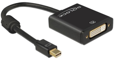 Delock DisplayPort Mini 1.2 Male To DVI Female 4K Active Adapter Black