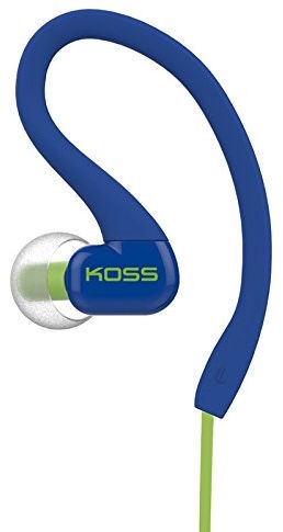 Vadu austiņas Koss FitClips KSC32i, zila/zaļa
