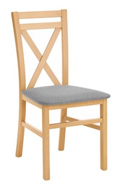 Стул для столовой Halmar Dariusz Honey Oak Grey