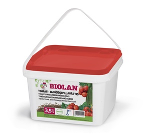 Väetis köögiviljadele/tomatitele Biolan, 3.5 l